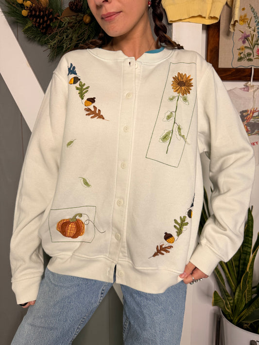 (M) Vtg fall crewneck