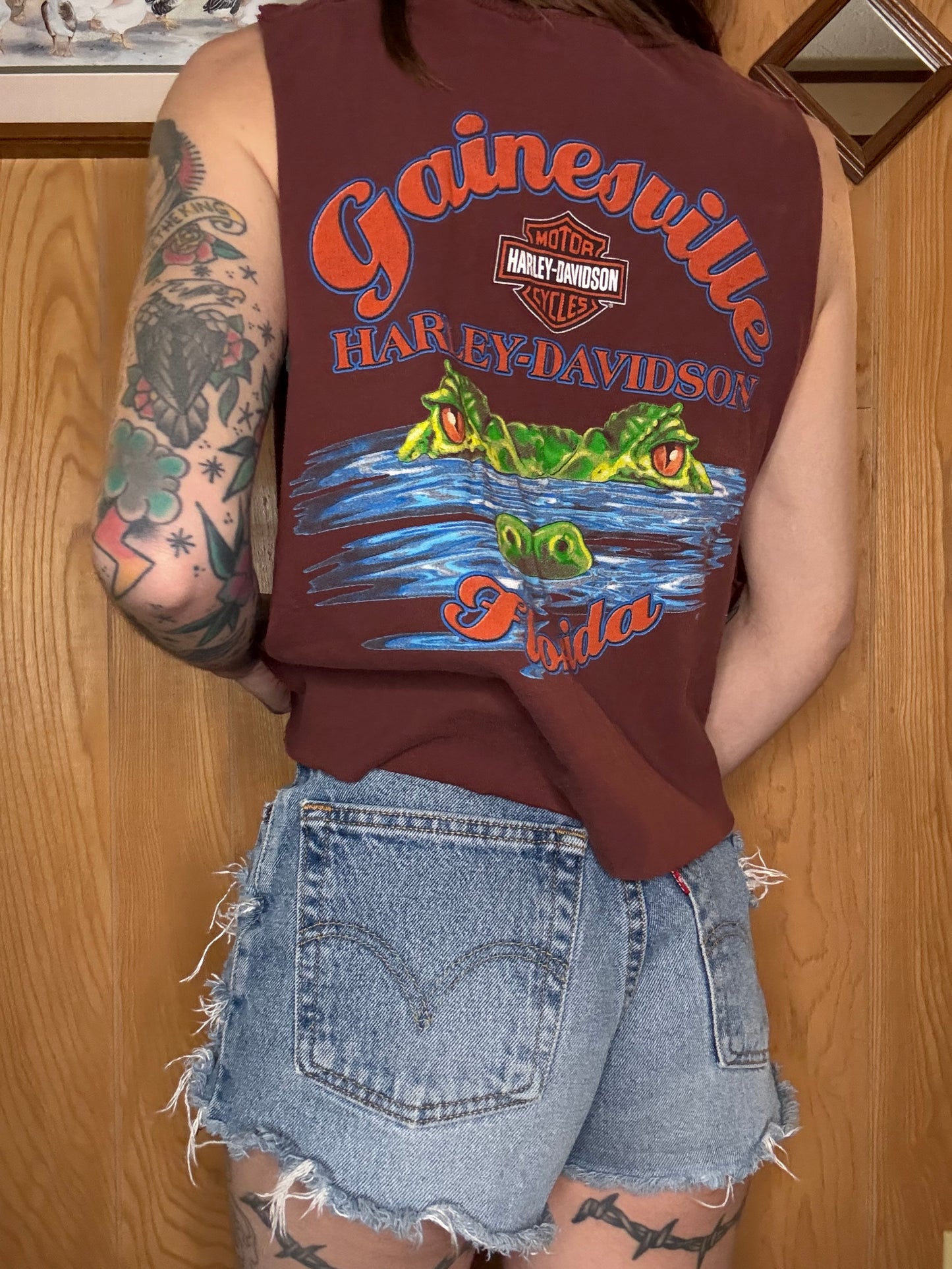 (S-L) Harley crop top