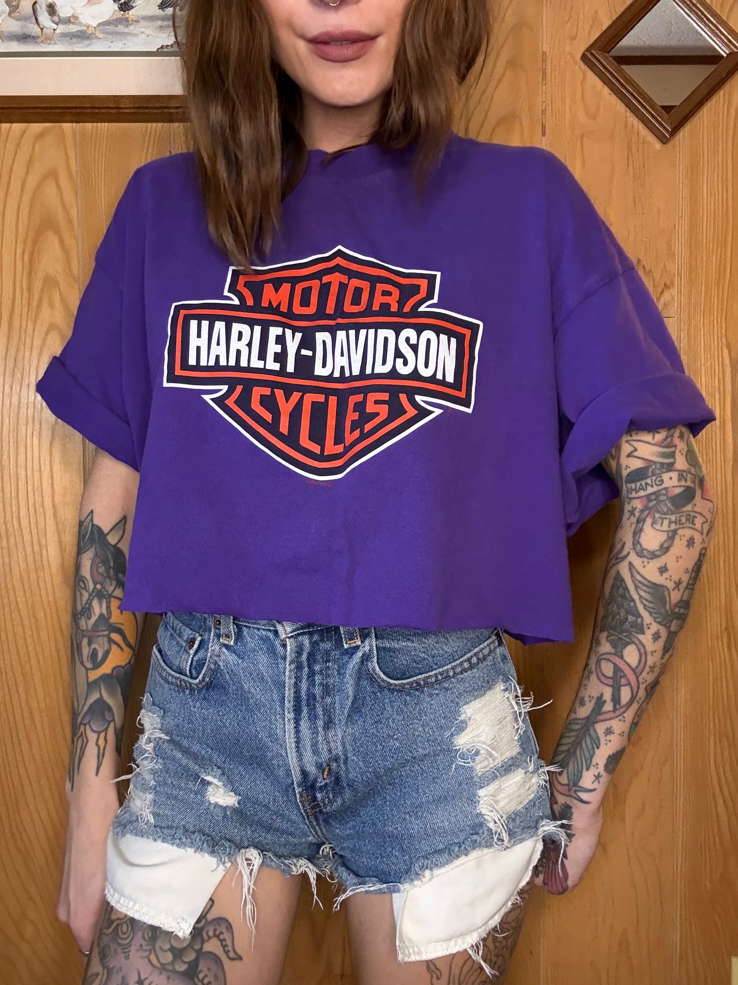 (OS) Harley crop top
