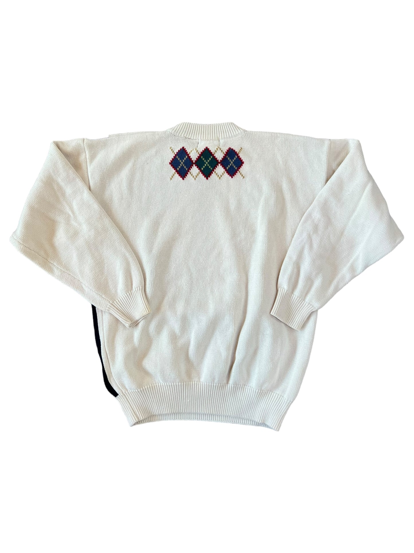 (L) Vintage golf sweater