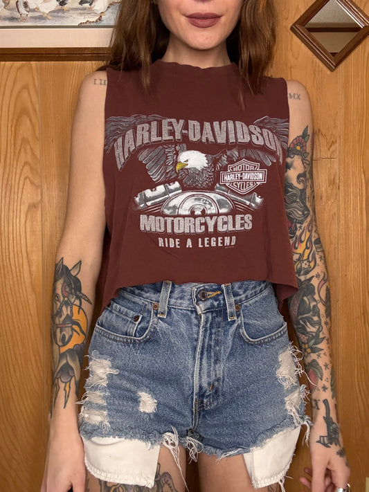 (S-L) Harley crop top