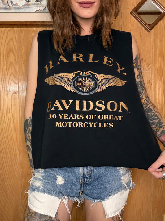 (M-XL) Harley crop tops