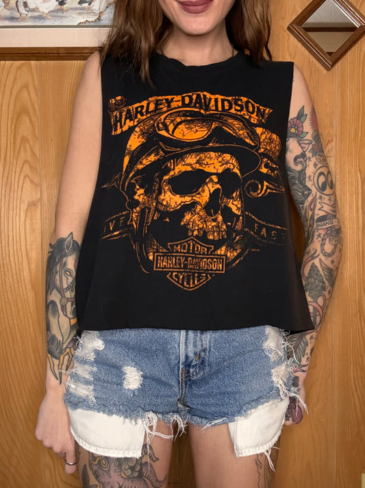(M-XL) Harley crop top