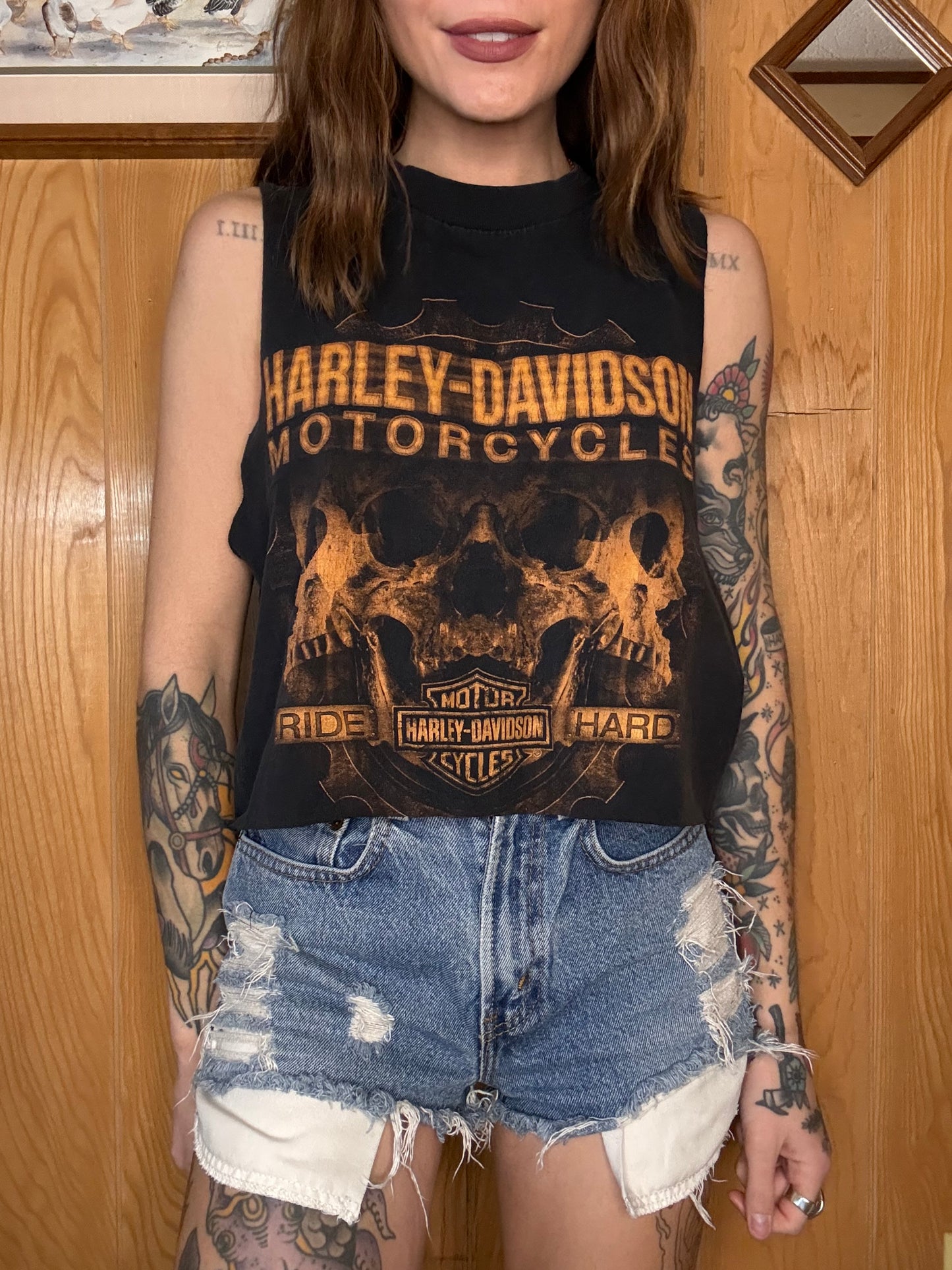 (S-L) Harley crop top