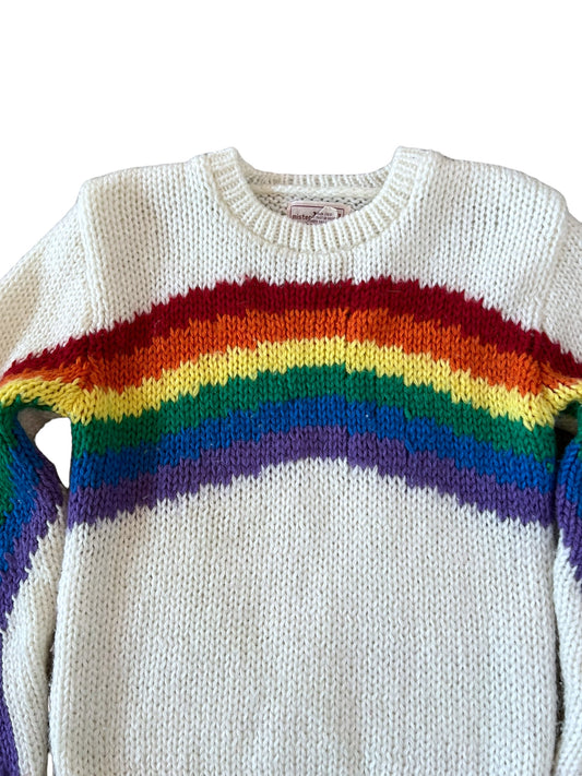 (M) Vintage rainbow sweater