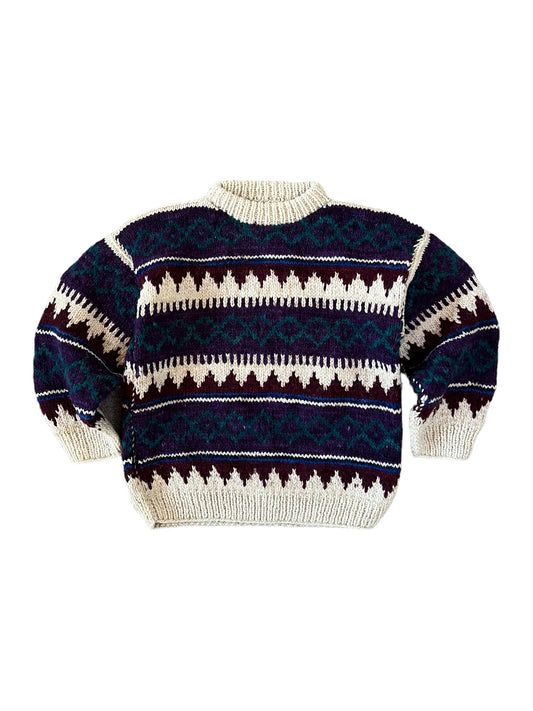 (M) Vintage fair isle sweater