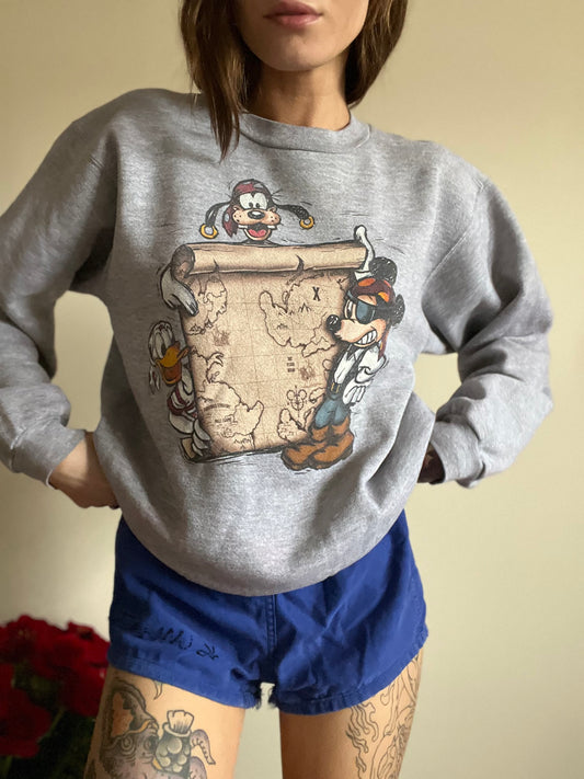 (S) vintage Disney crewneck