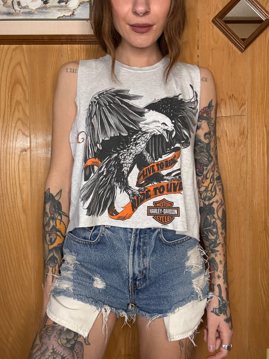 (S-L) Harley crop top