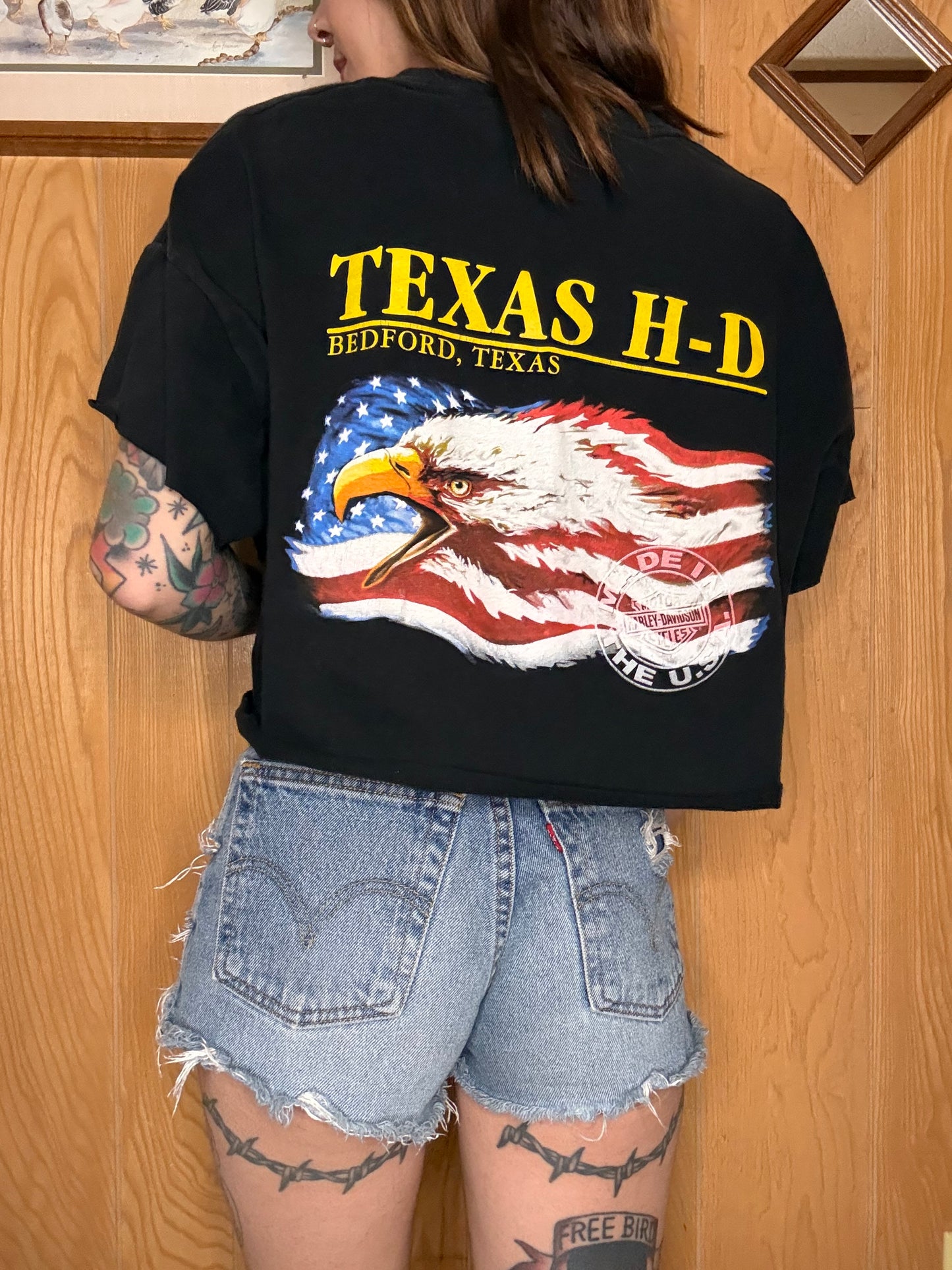 (S-L) Harley crop top