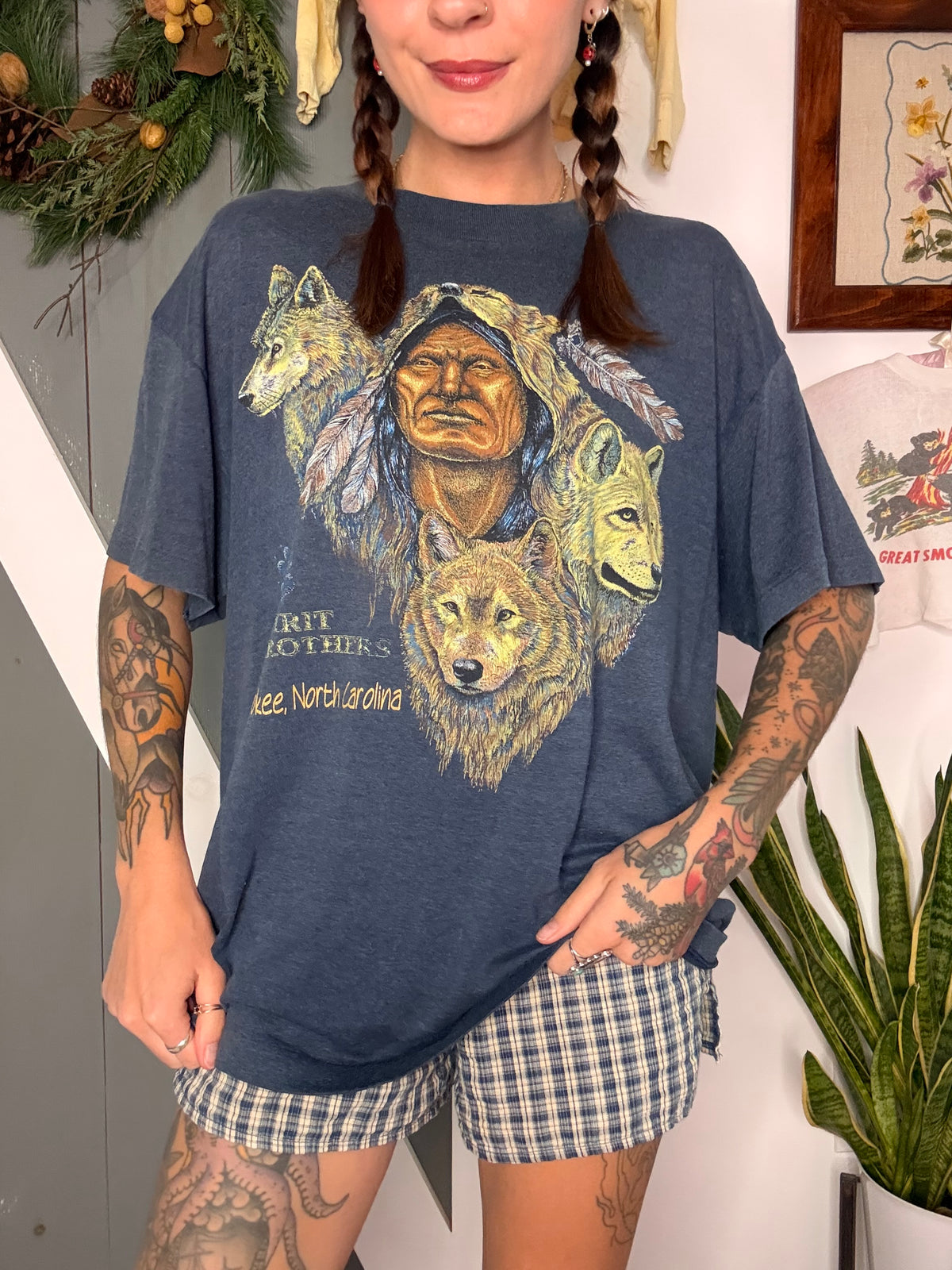 (XL) vtg native tee