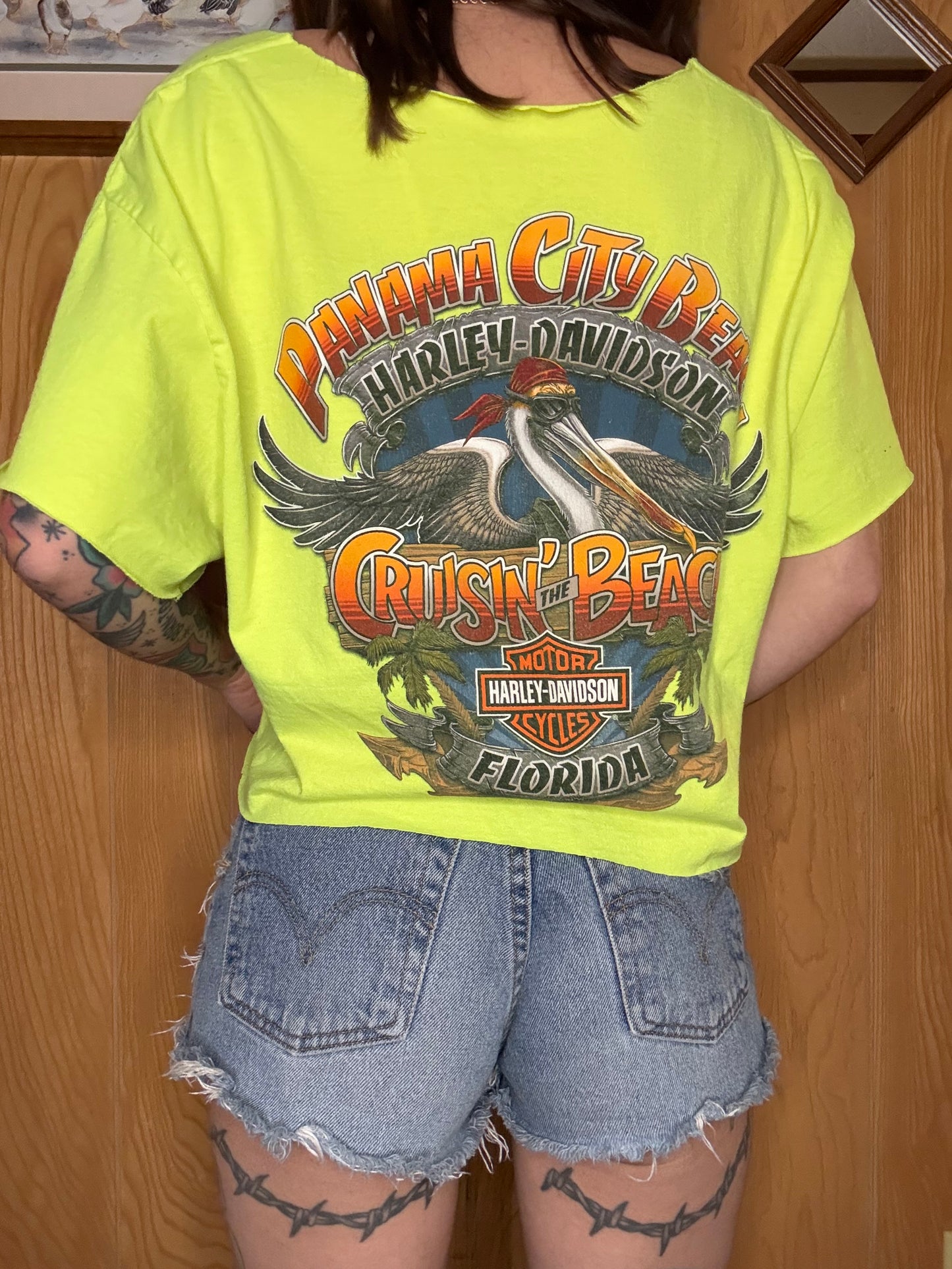 (M-XL) Harley crop top