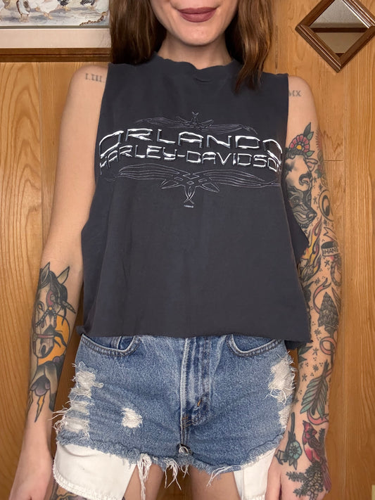 (S-L) Harley crop top