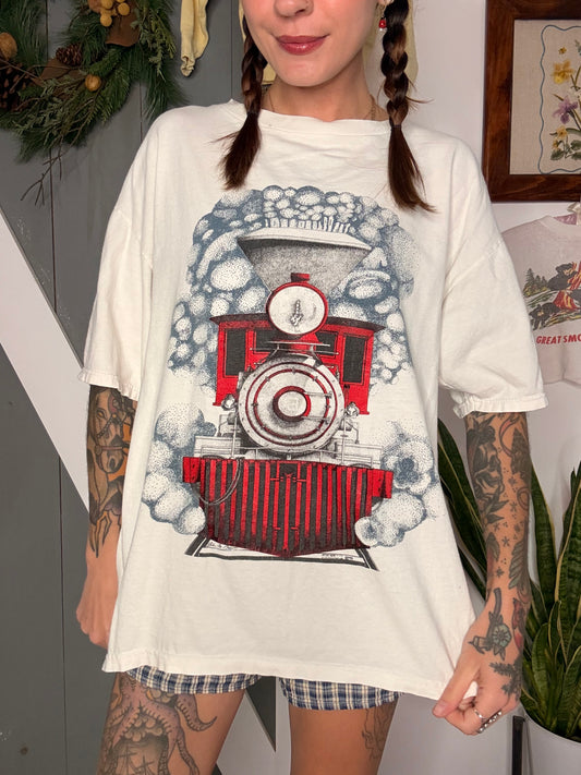 (L) vtg train tee
