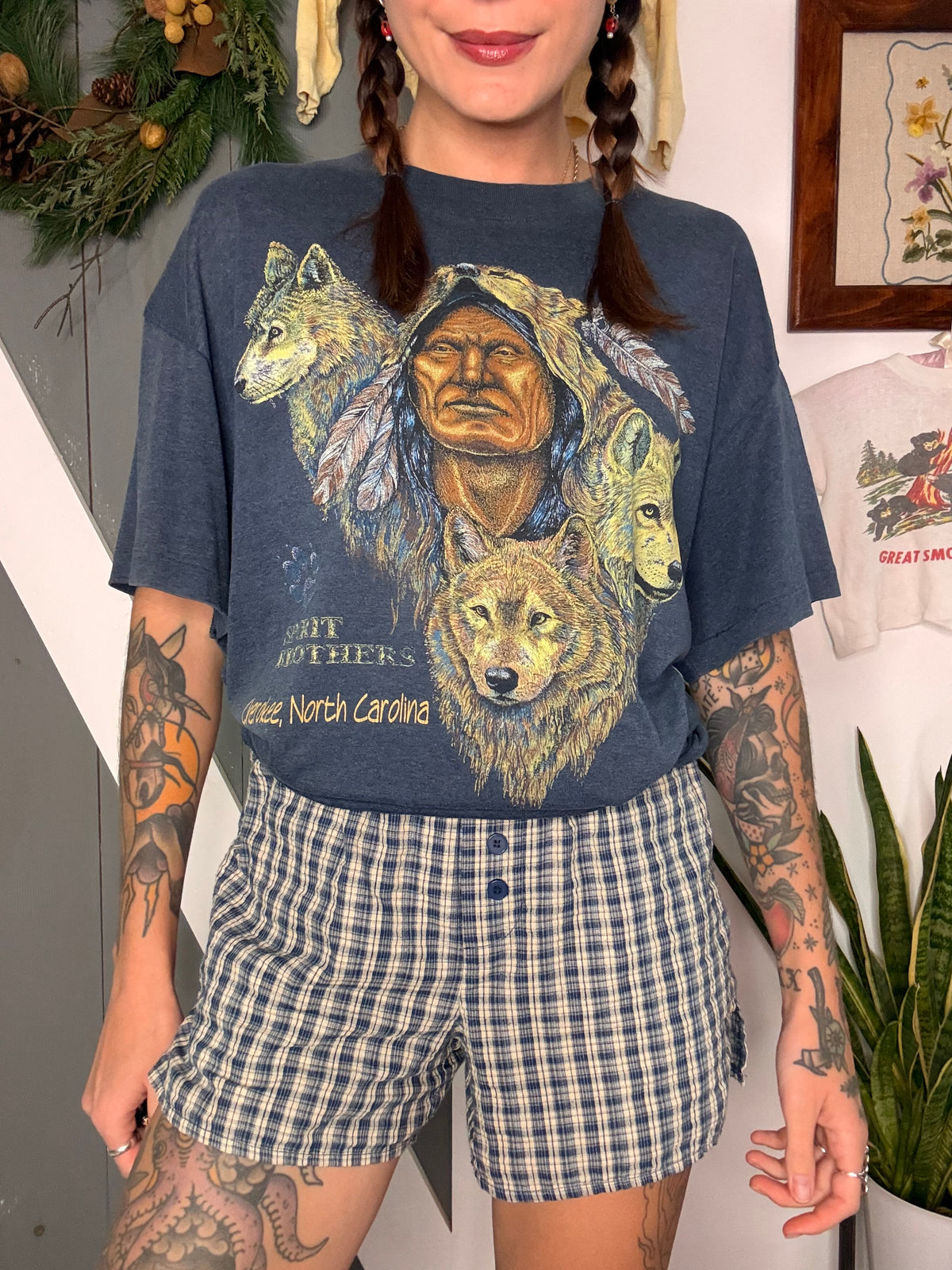 (XL) vtg native tee