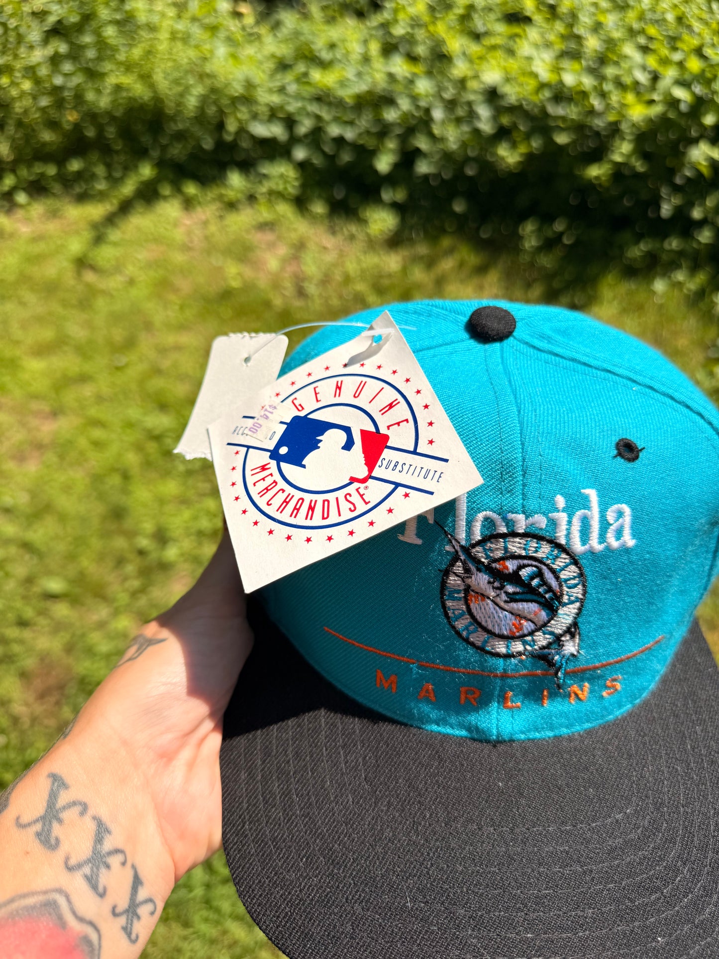 Vtg NWT Florida Marlins hat