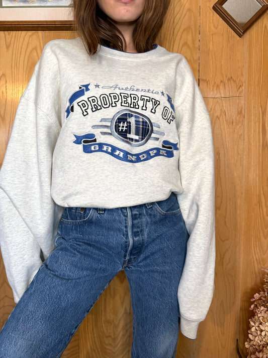 (XL/XXL) grandpa crewneck