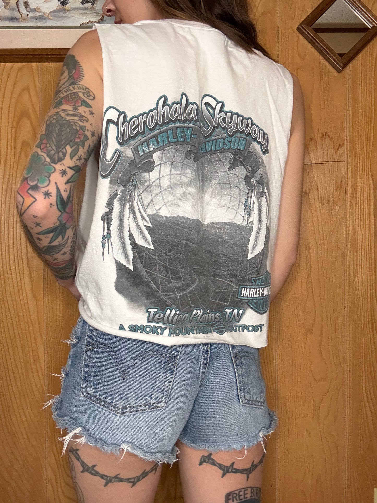 (S-L) Harley crop top