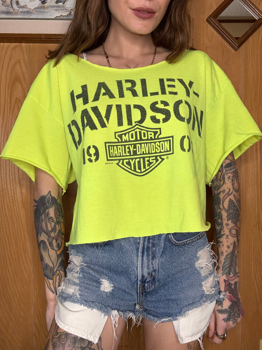 (M-XL) Harley crop top