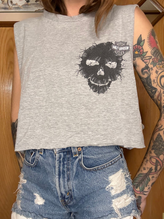 (M-XL) Harley crop top