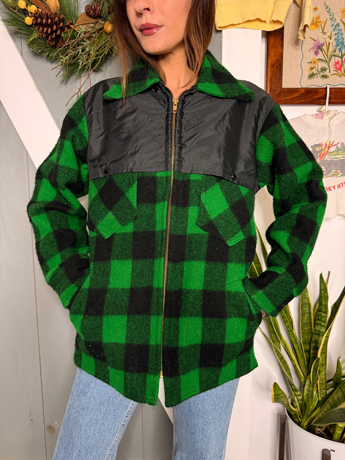 (S) Vtg hunting jacket