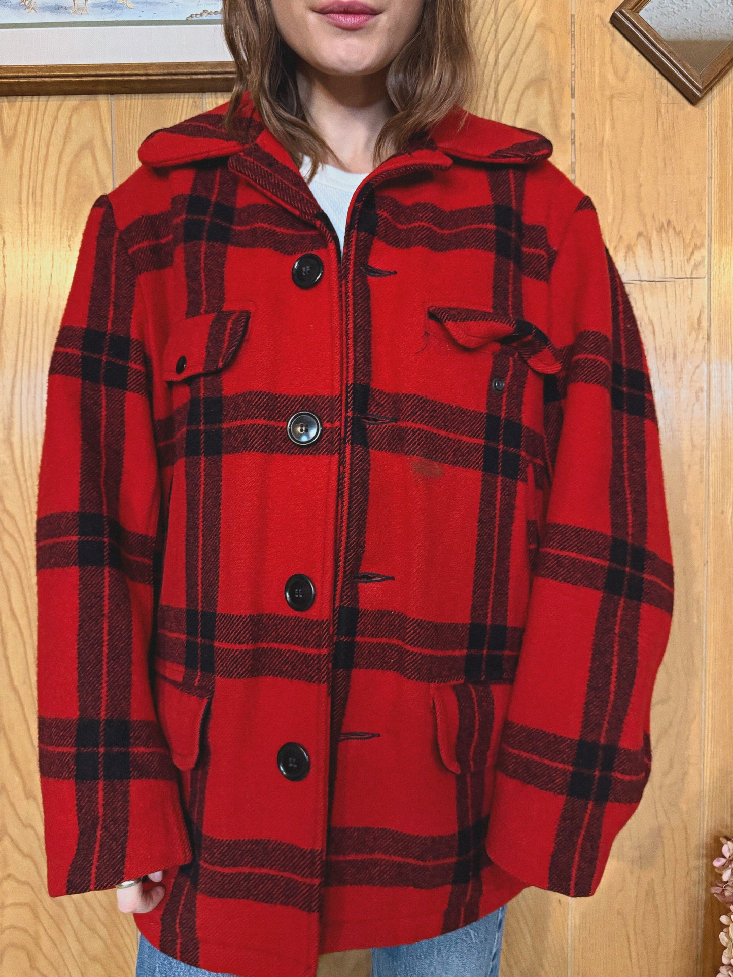 (M/L) Vtg Carters Mackinaw jacket