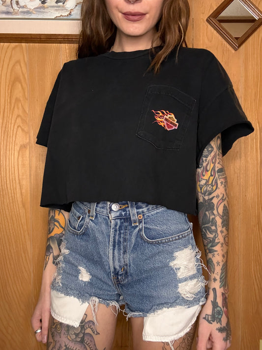 (S-L) Harley crop top
