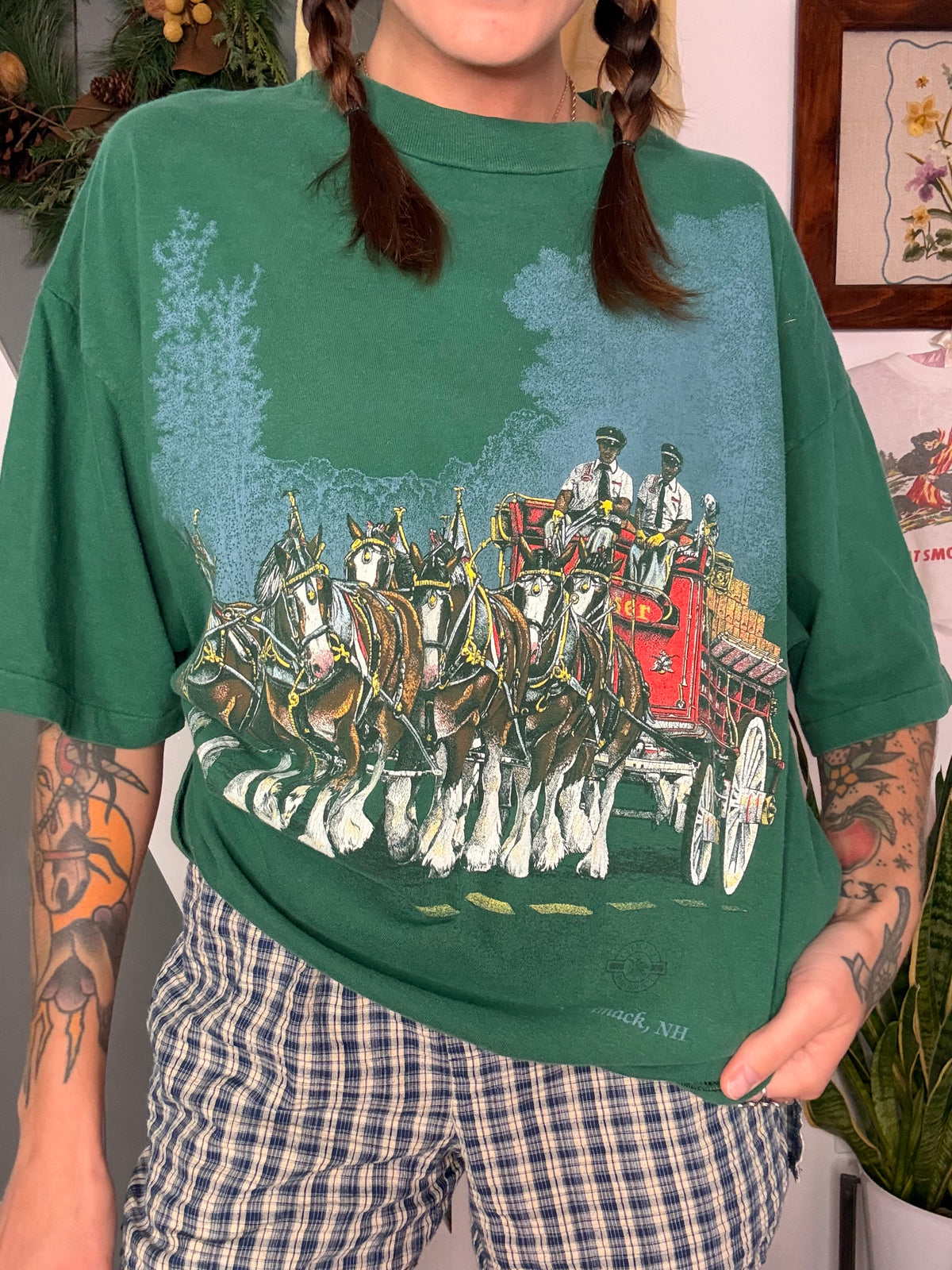 (XL) vtg Budweiser tee