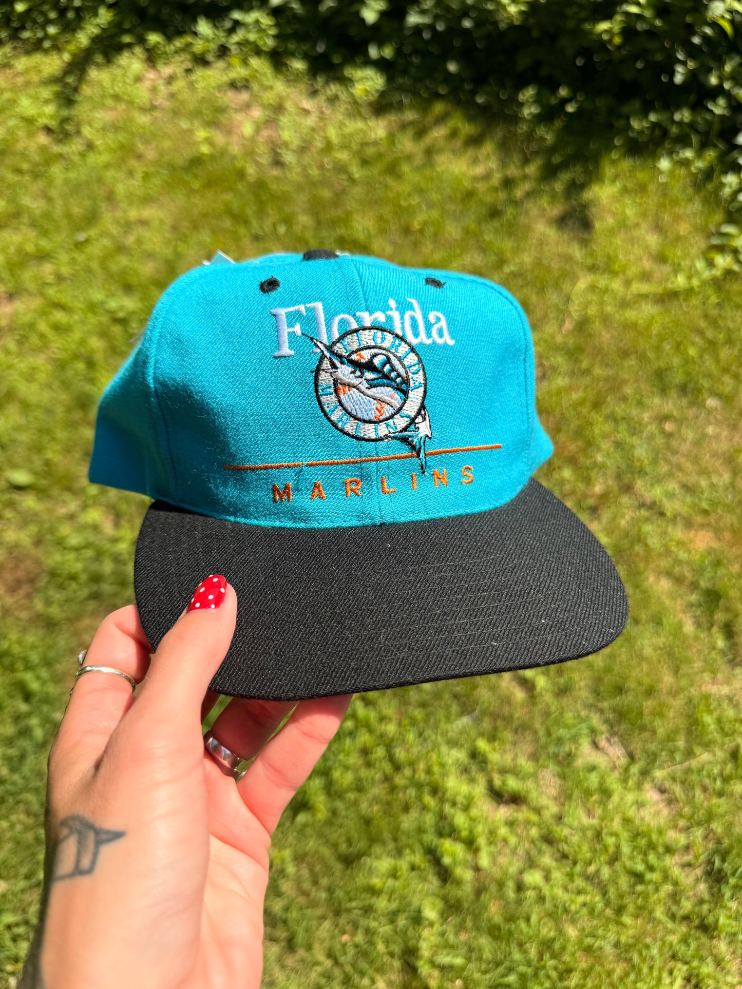 Vtg NWT Florida Marlins hat