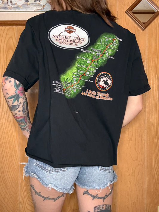 (M-L) Harley crop top