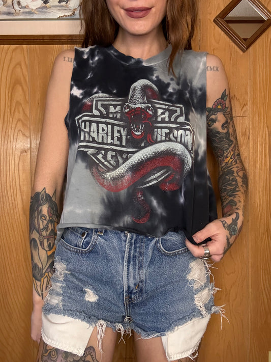 (M-L) Harley crop top
