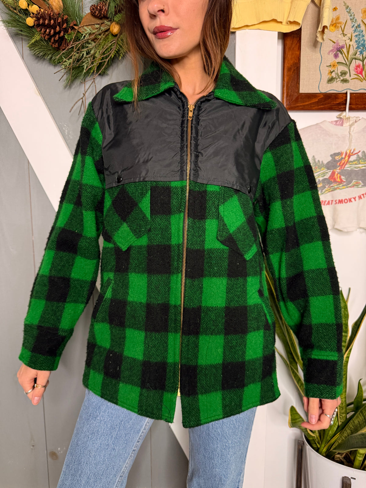 (S) Vtg hunting jacket