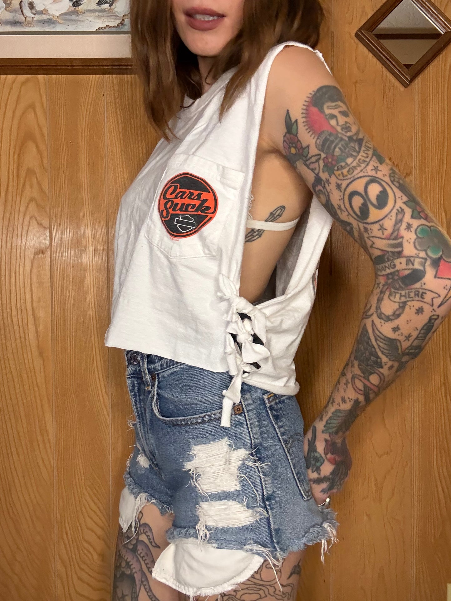 (S-L) Harley crop top
