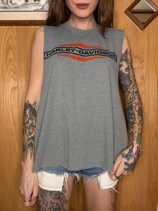 (L-2XL) Harley crop top