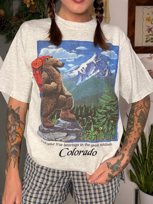 (L) vtg Colorado tee