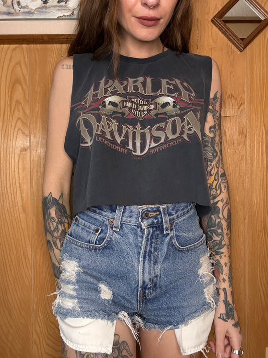 (S-L) Harley crop top