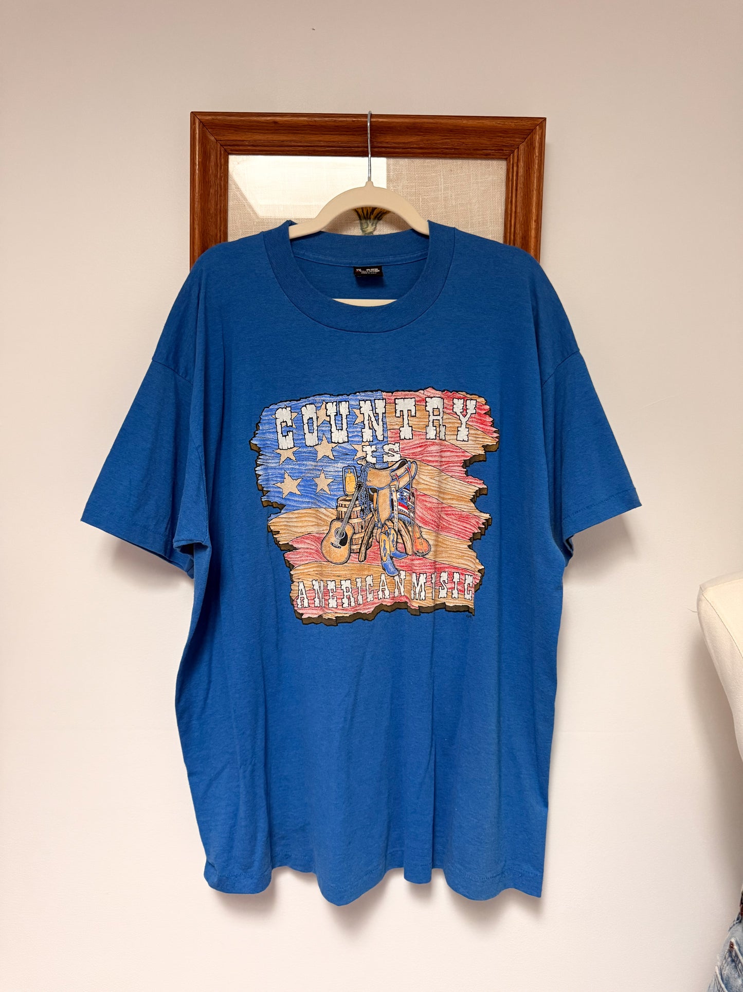 (XXL) Vtg American country tee