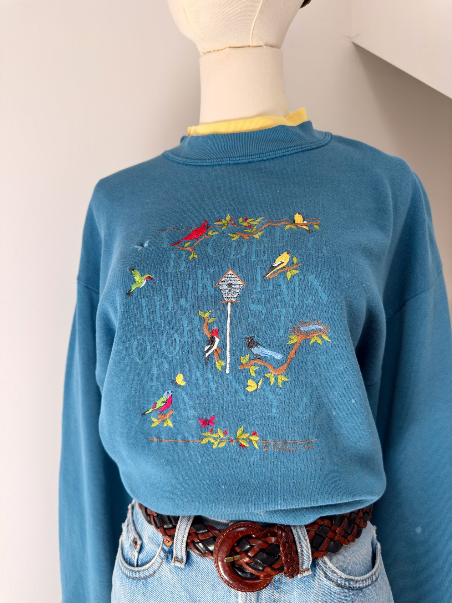 (M) Vtg grandma crewneck