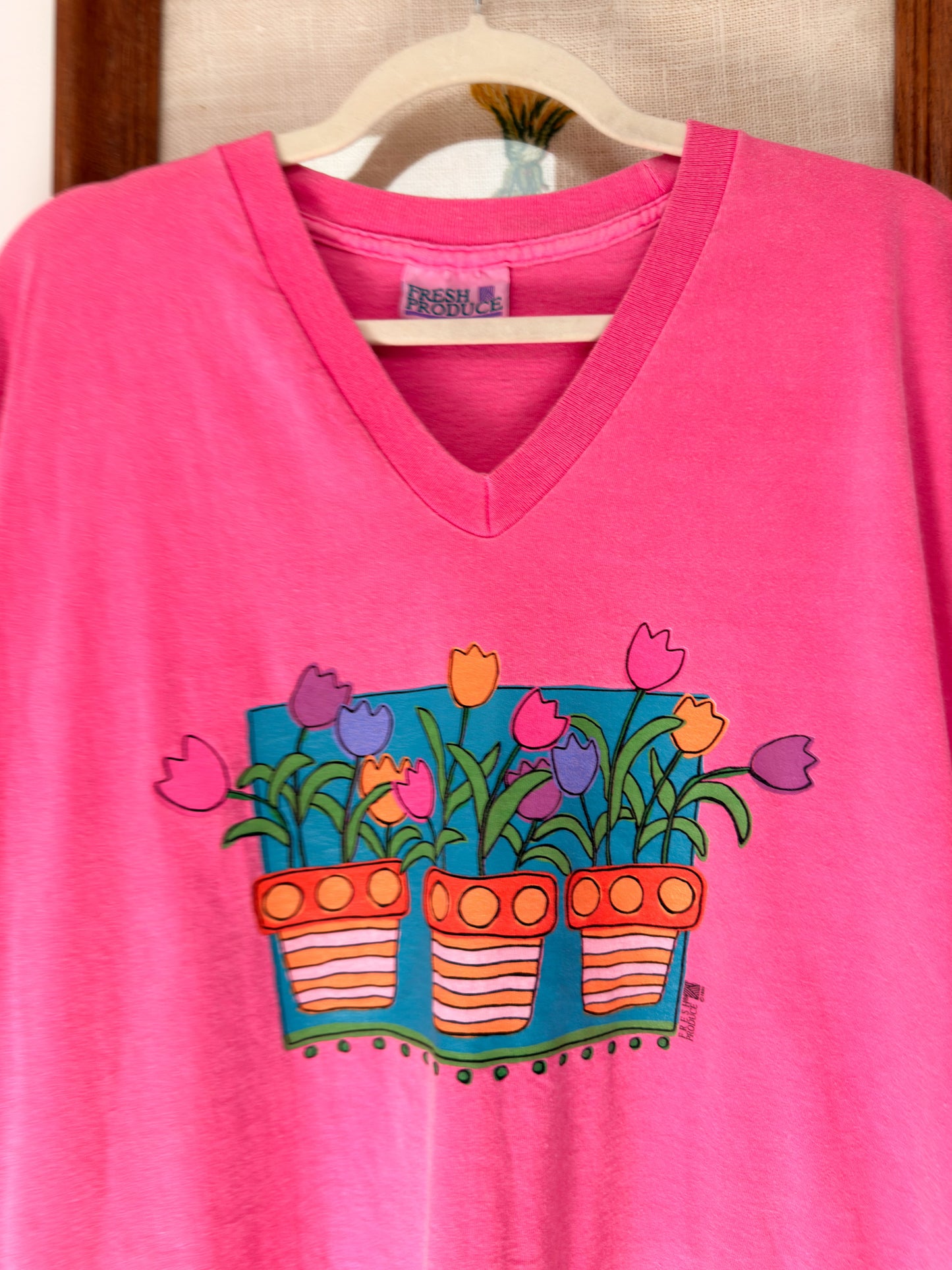 (XL) Vtg fresh produce tee