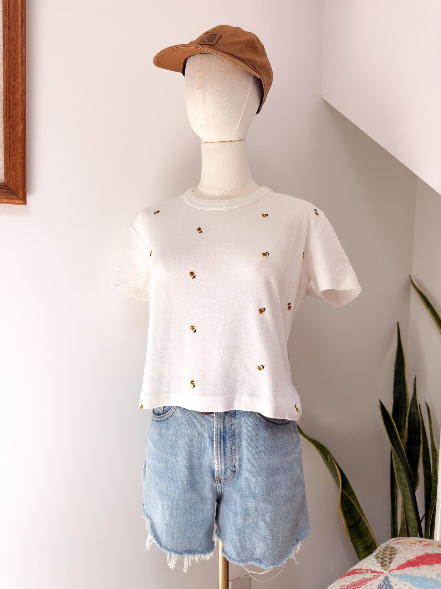 (M/L) Vtg weathervane tee