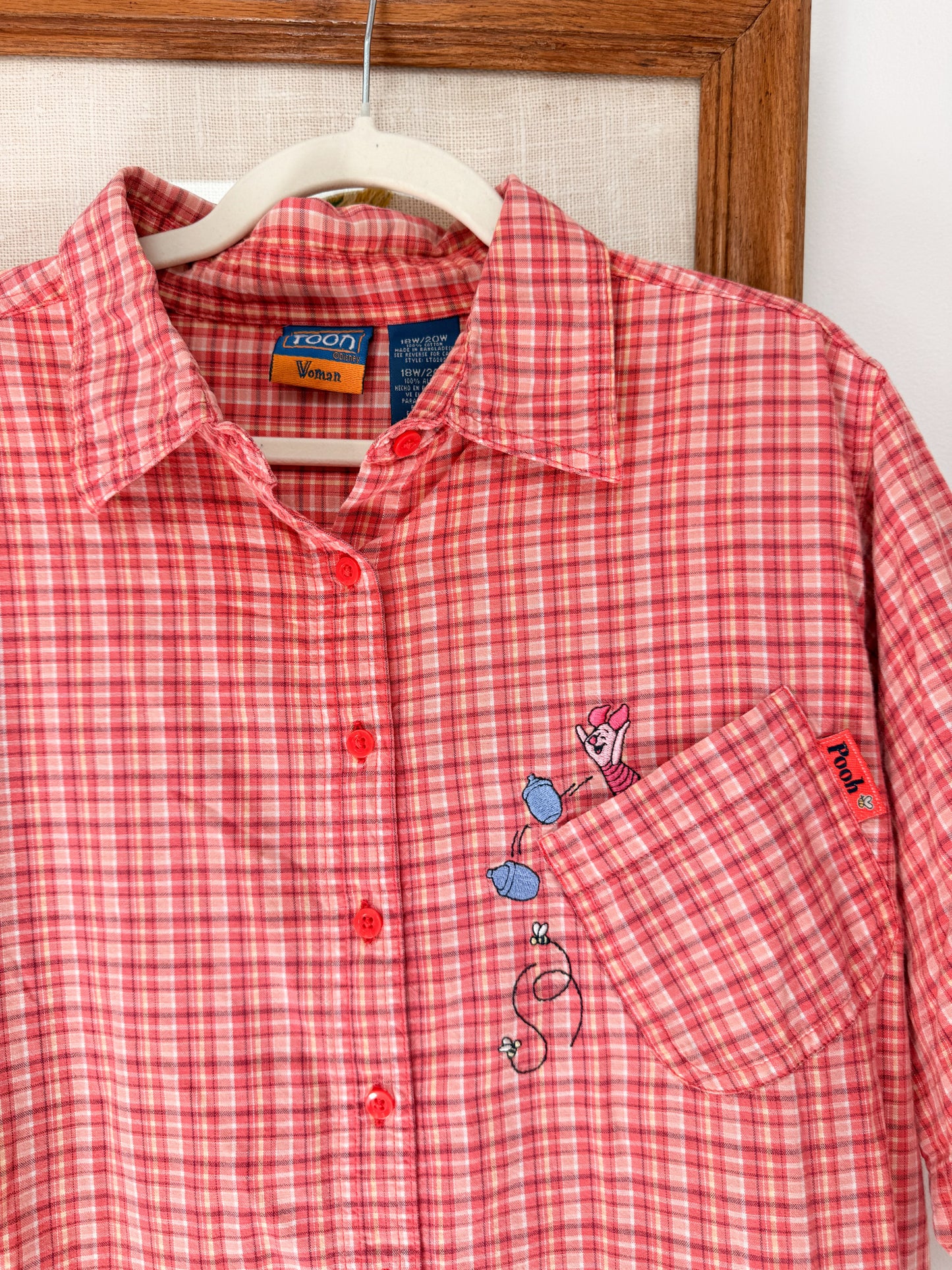 (L) Vtg Winnie the pooh top
