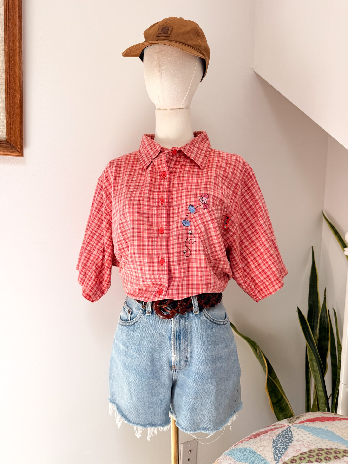 (L) Vtg Winnie the pooh top