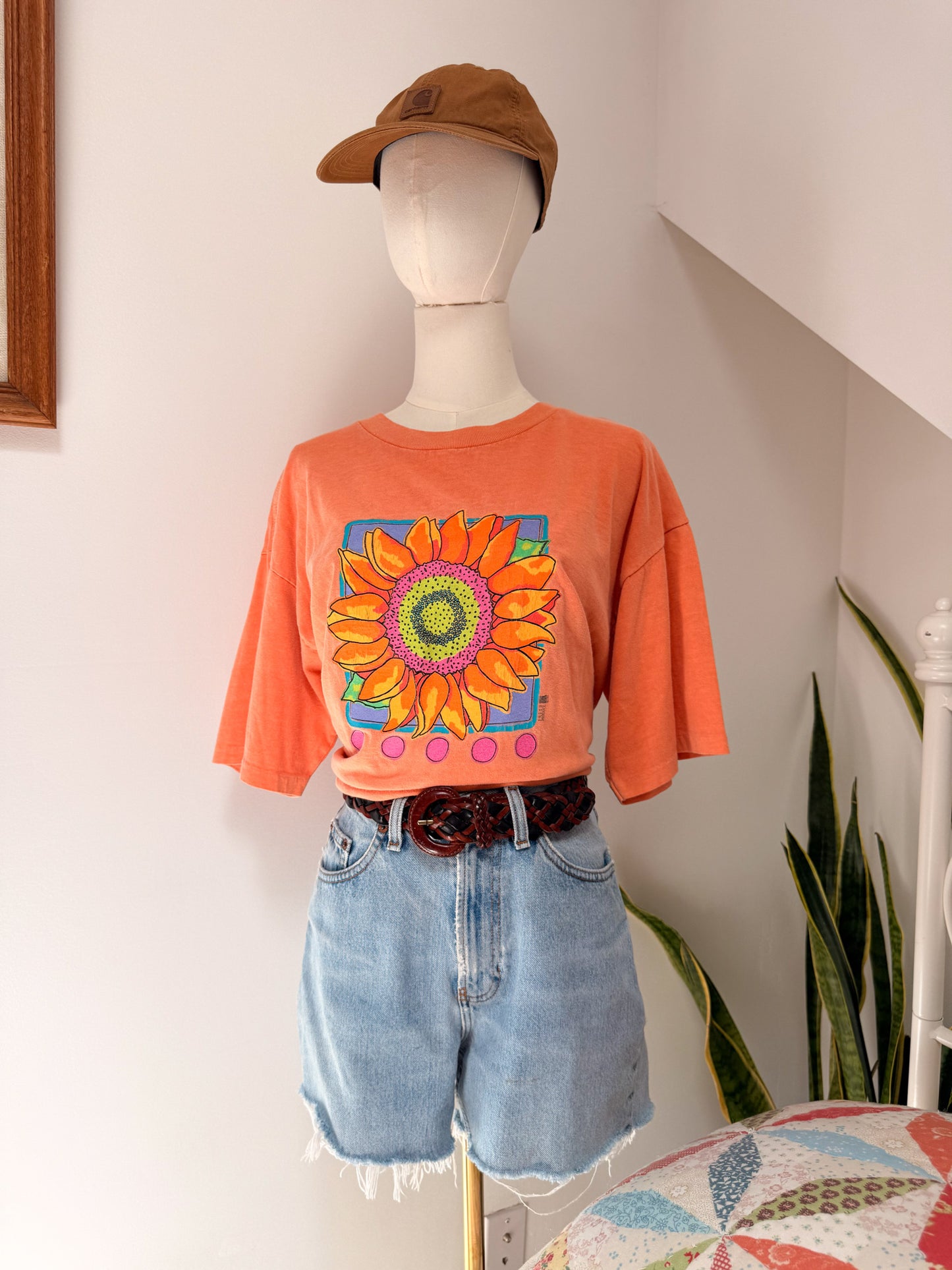 (L) Vtg fresh produce tee