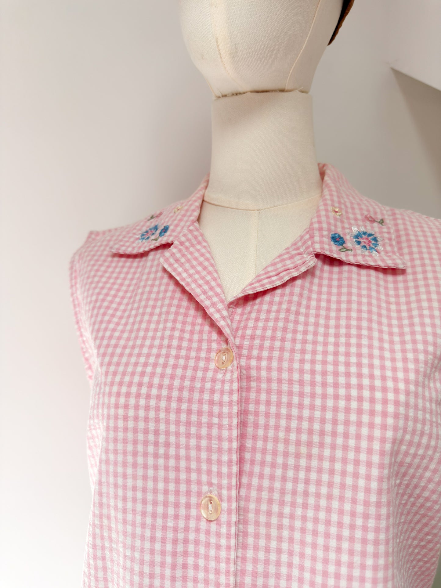 (S) Vtg Floral top