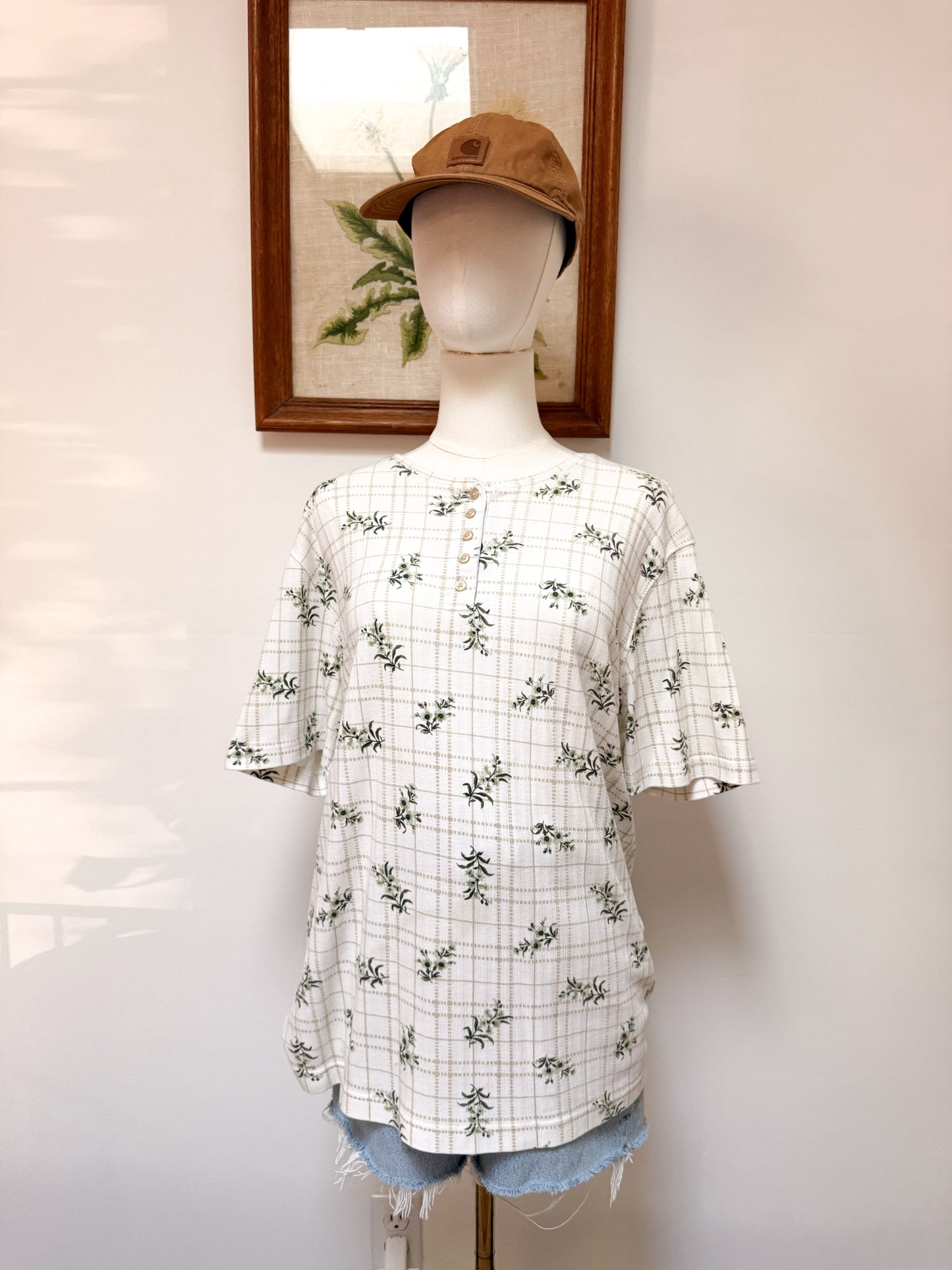 (XL/XXL) Vtg Floral top