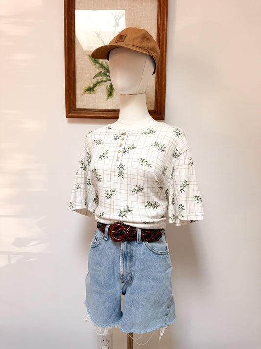 (XL/XXL) Vtg Floral top
