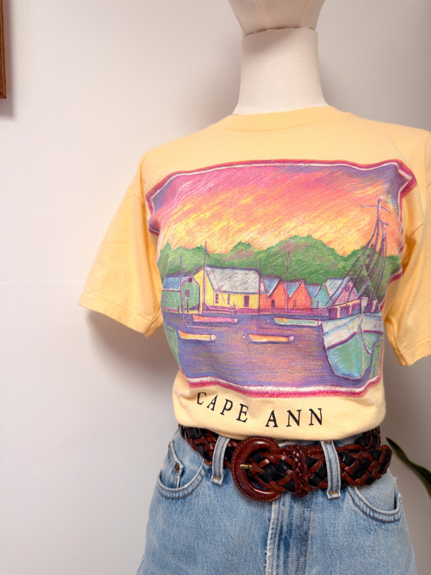 (S) Vtg Cape Ann tee
