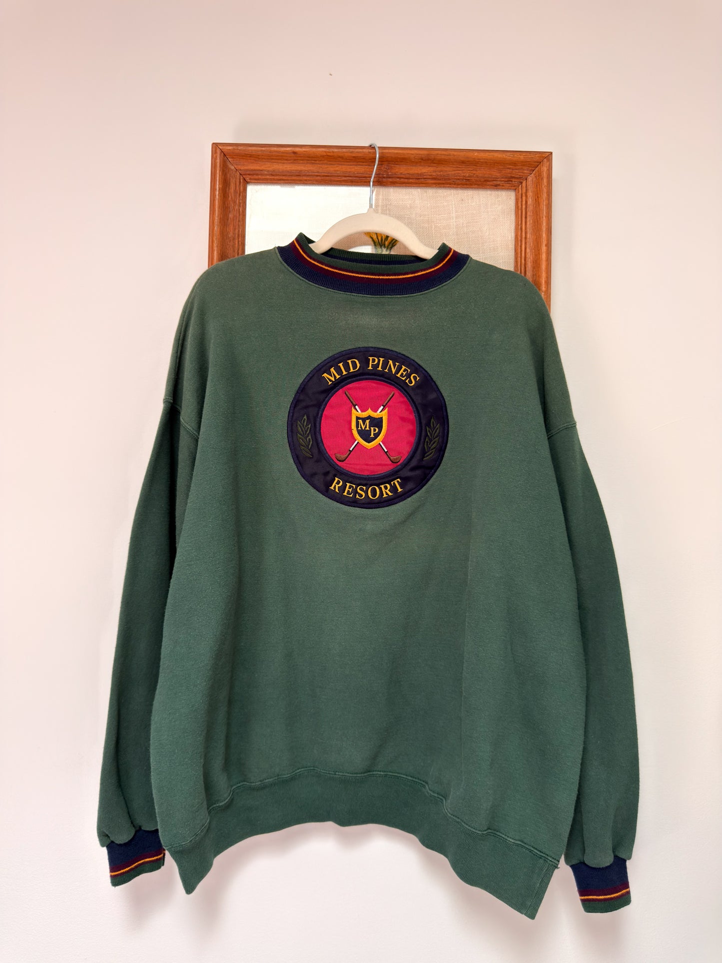 (XL) Vtg Golf course crewneck