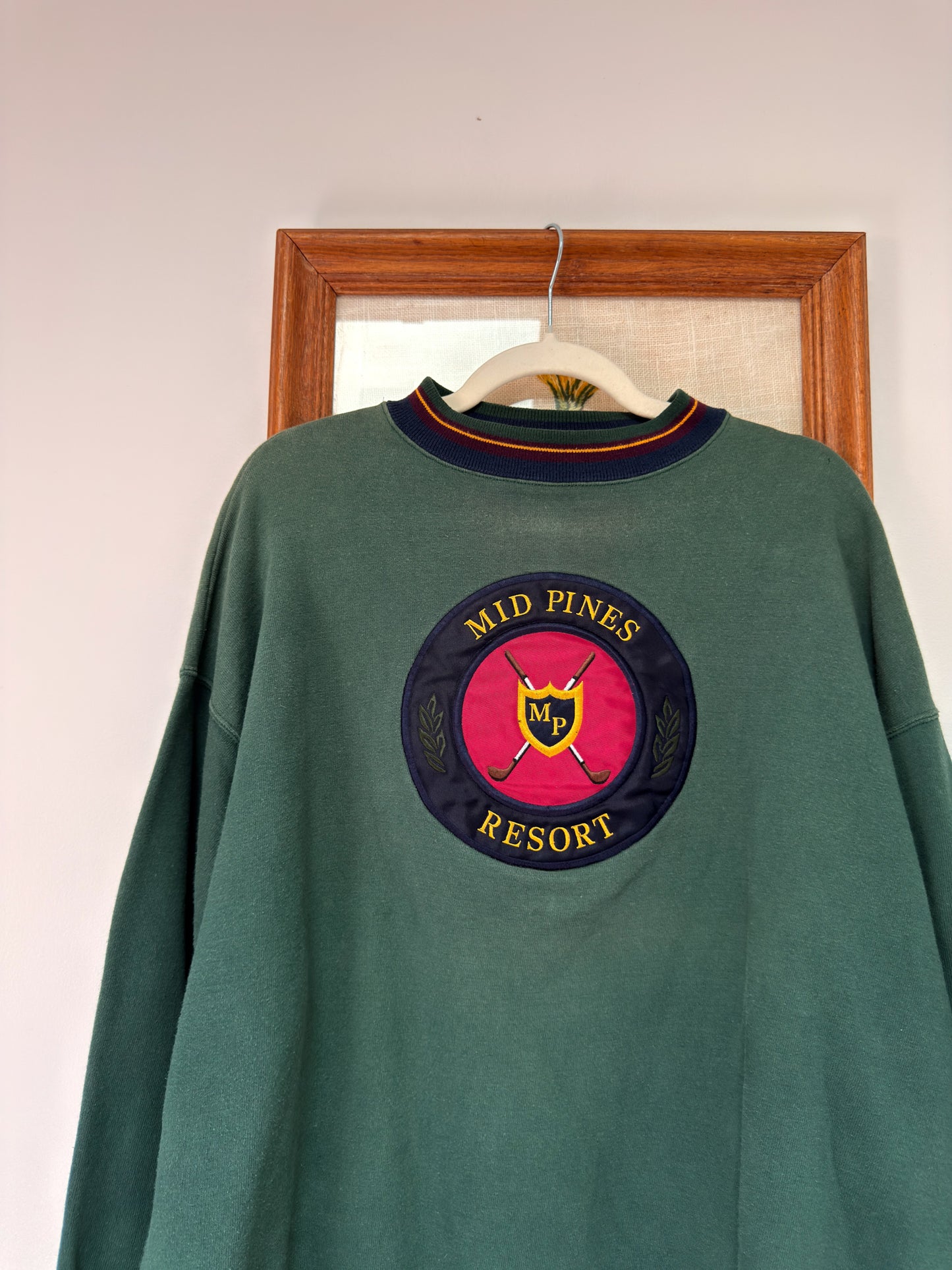 (XL) Vtg Golf course crewneck
