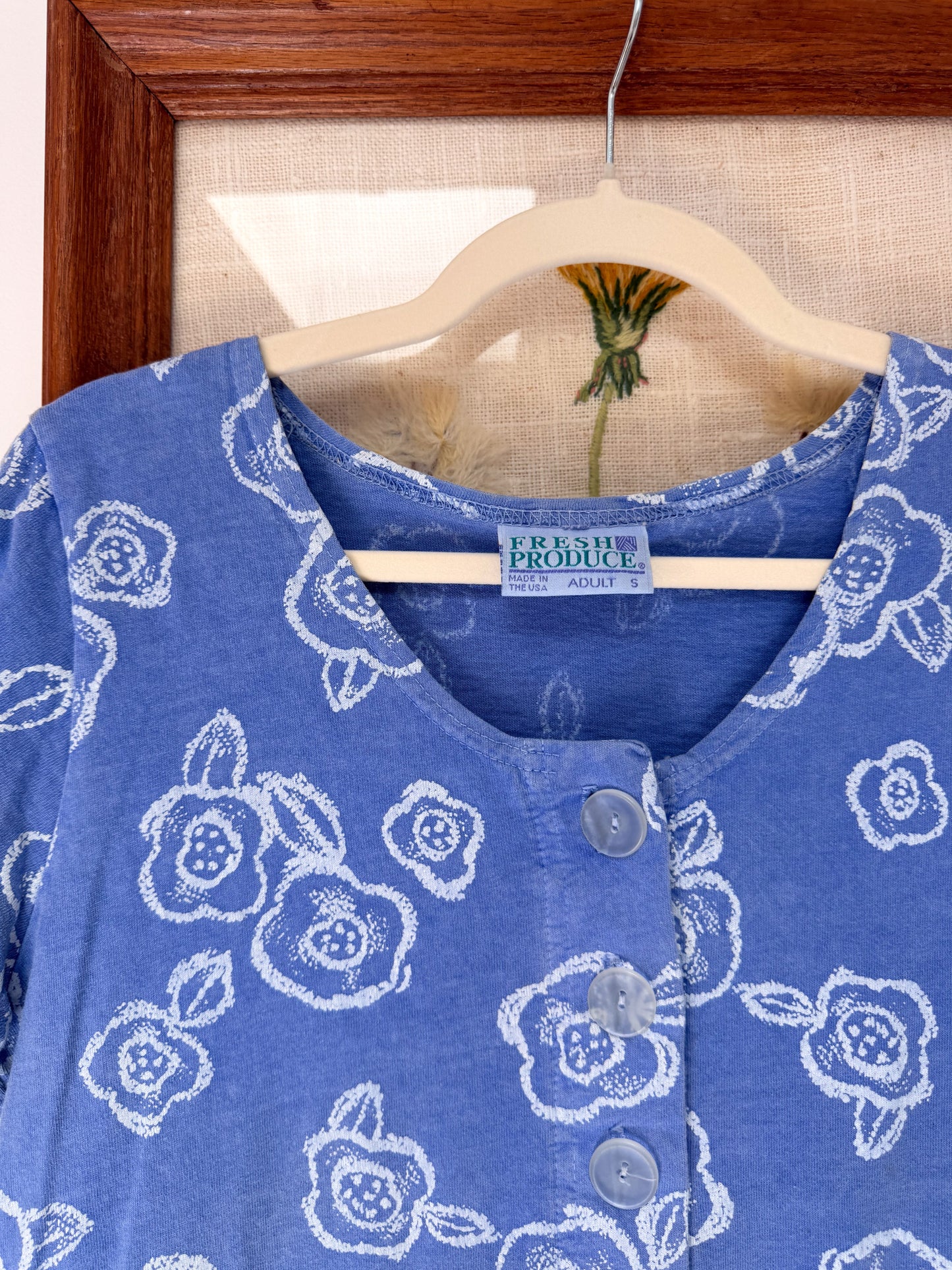 (S) Vtg Fresh Produce dress