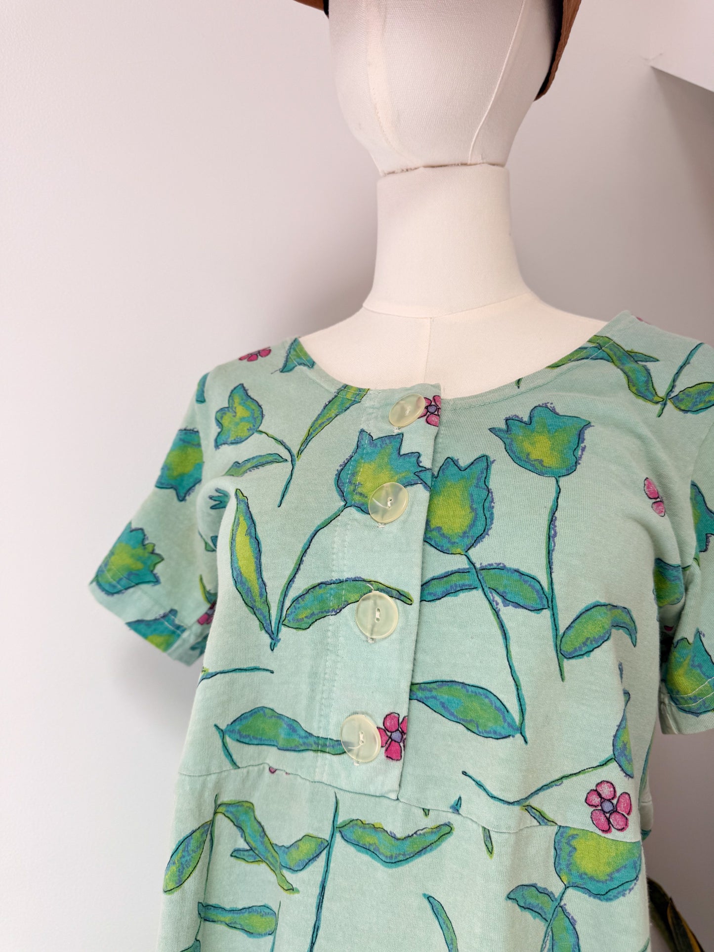 (S) Vtg Fresh Produce dress